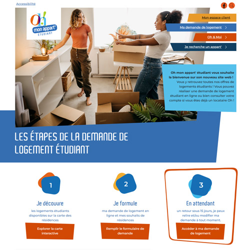 Oh ! mon appart’ étudiant